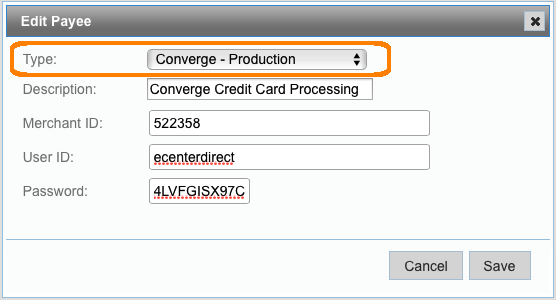 Faq N279 How Do I Set Up Ecenter Direct Event Payment To A Converge Merchant Account